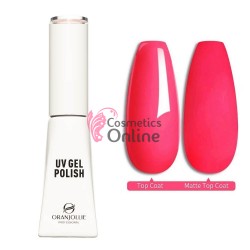 Oja Semipermanenta Barbie Pink Oranjolie Cod 014 Candy Red